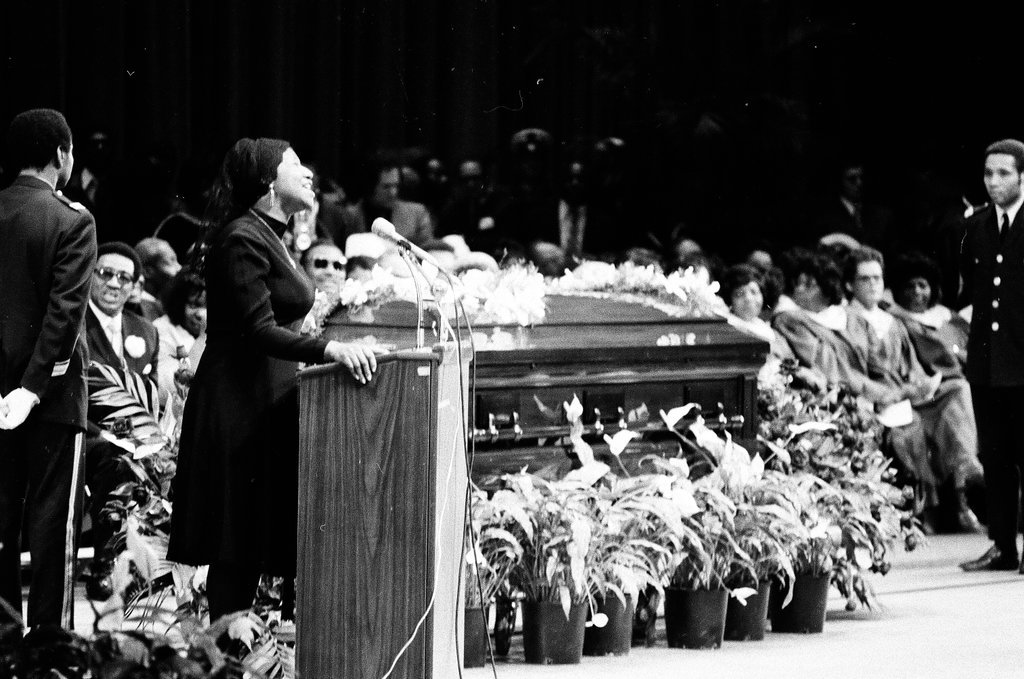 Mahalia Jackson funeral - Chicago Sun-Times