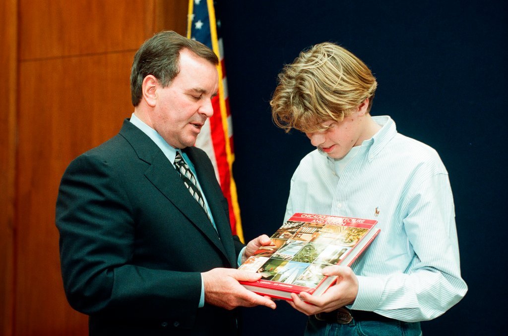 Mayor Daley meets with Phillip Prassil - Chicago Sun-Times