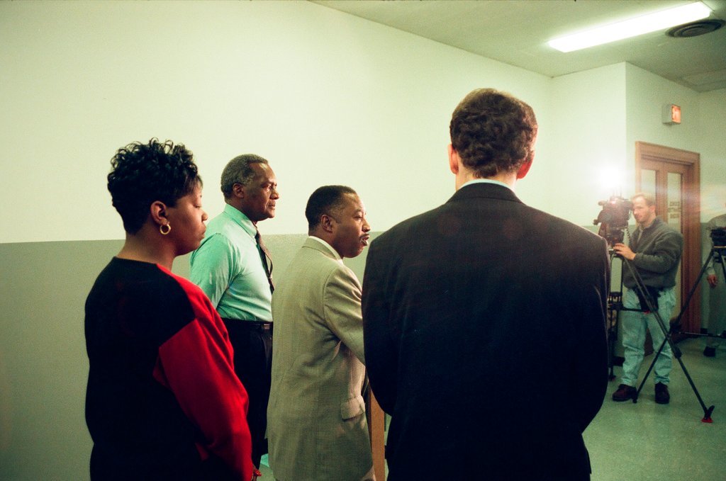 Rickey Hendon speaks to press - Chicago Sun-Times