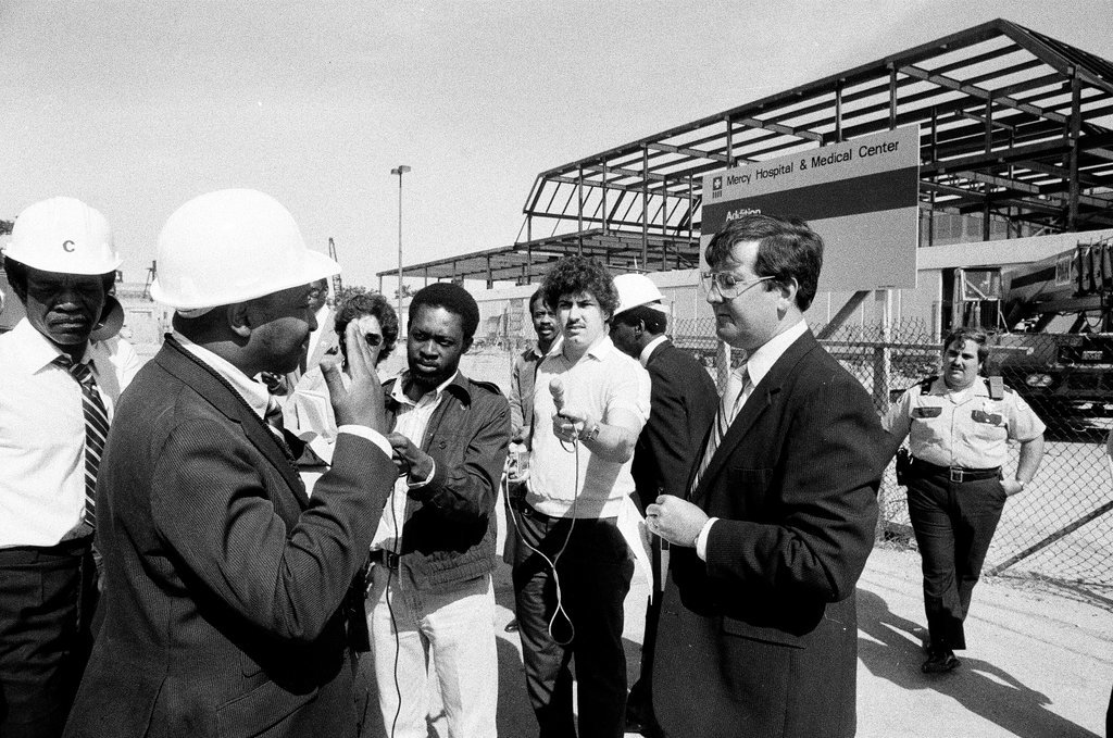 Martin Luther King Movement at construction site - Chicago Sun-Times
