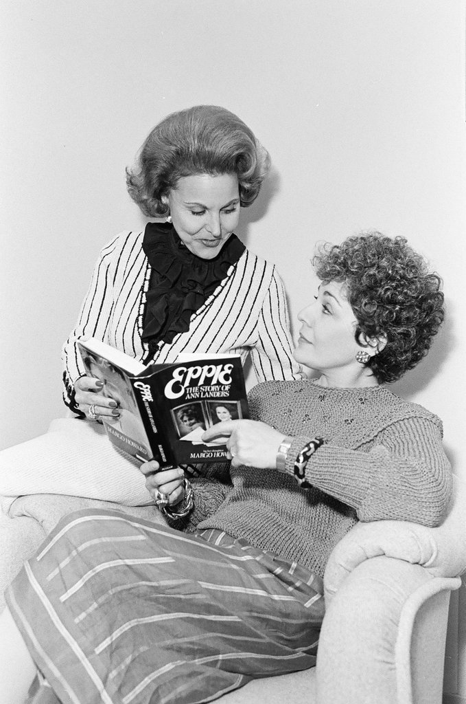 Ann Landers and daughter - Chicago Sun-Times
