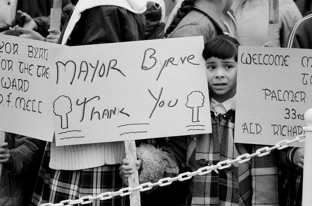 Jane Byrne announces cleanup program - Chicago Sun-Times