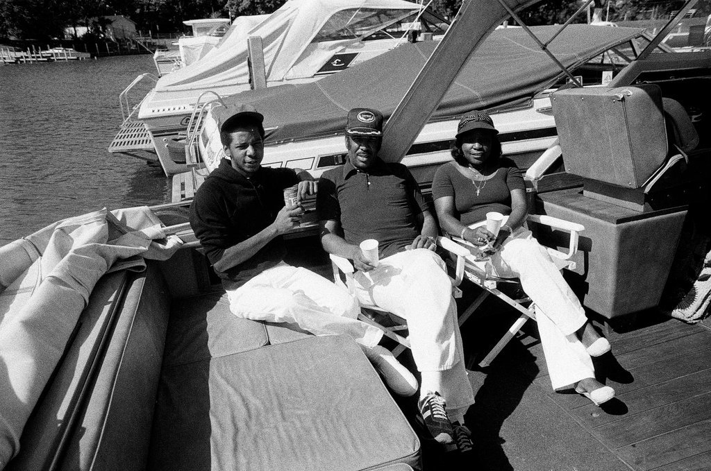 Bowden family at 59th Street Harbor - Chicago Sun-Times