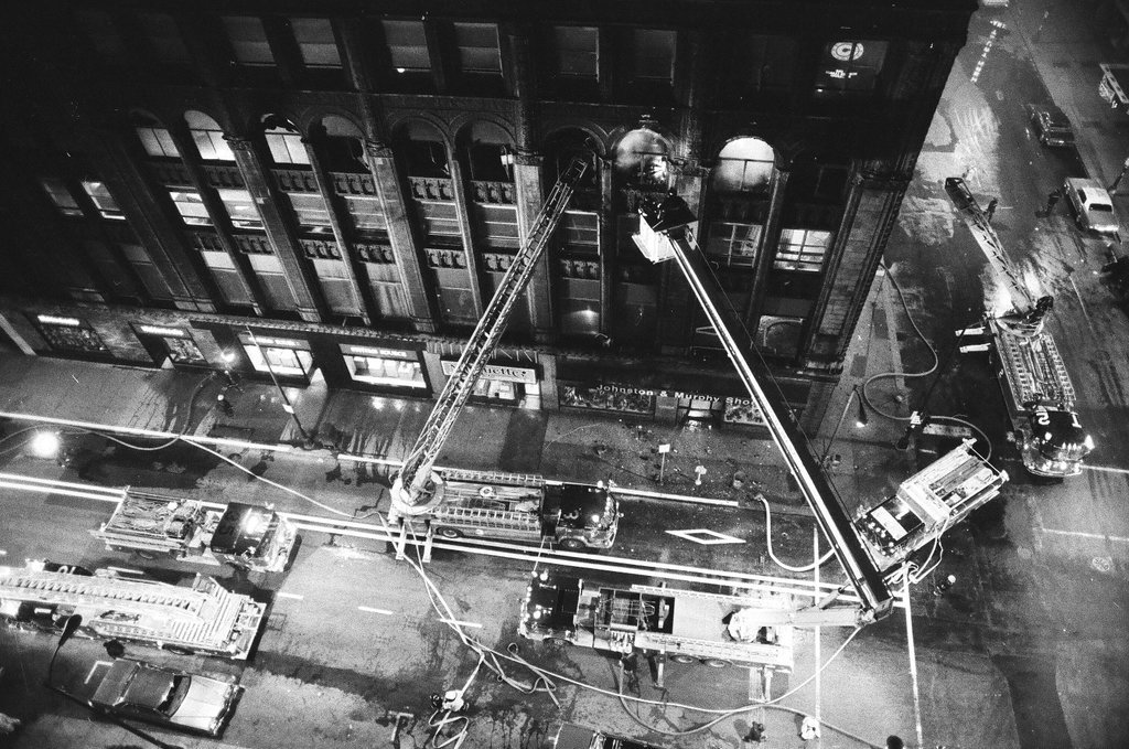 Fire at Roanoke Building - Chicago Sun-Times