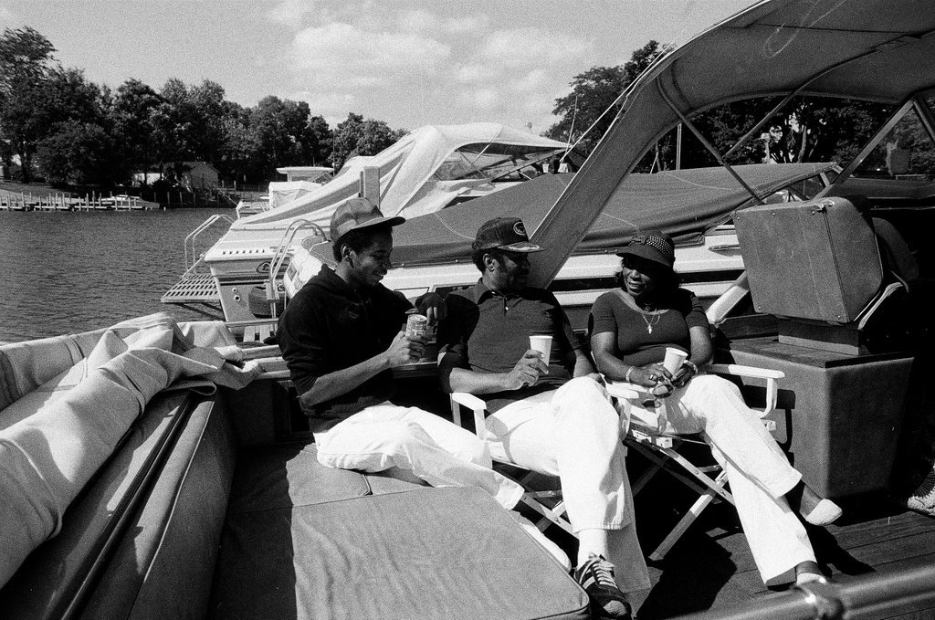 Bowden family at 59th Street Harbor - Chicago Sun-Times