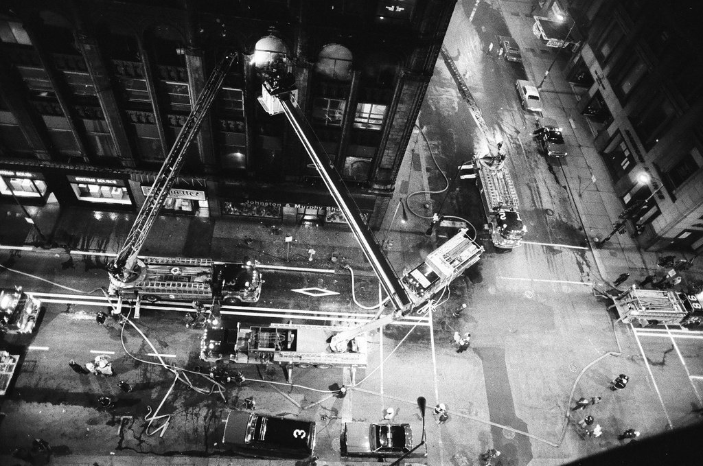Fire at Roanoke Building - Chicago Sun-Times