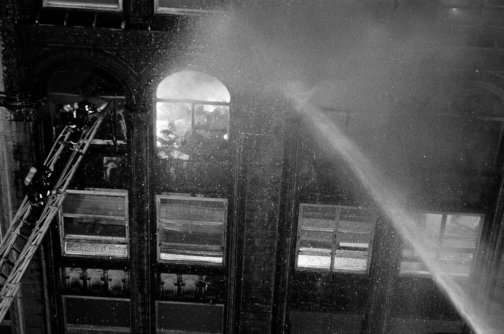 Fire at Roanoke Building - Chicago Sun-Times