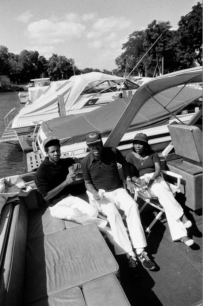 Bowden family at 59th Street Harbor - Chicago Sun-Times