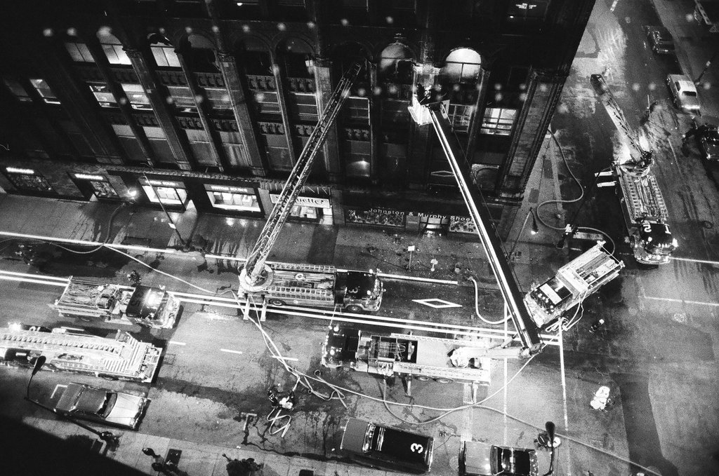 Fire at Roanoke Building - Chicago Sun-Times