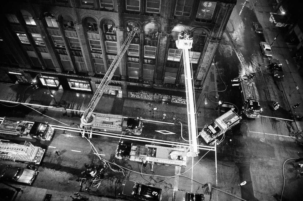 Fire at Roanoke Building - Chicago Sun-Times