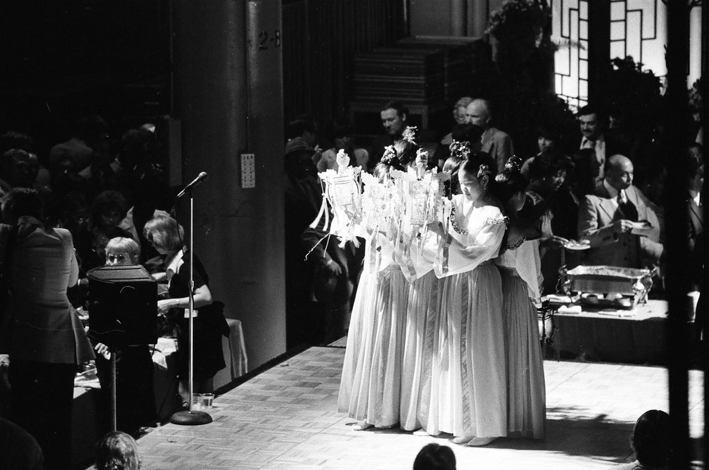 Jane Byrne fundraiser at Donnelley Hall - Chicago Sun-Times