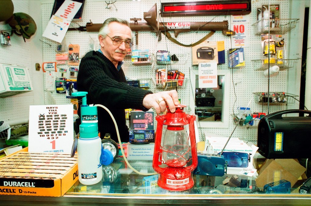Y2K supplies at Lombard store - Chicago Sun-Times