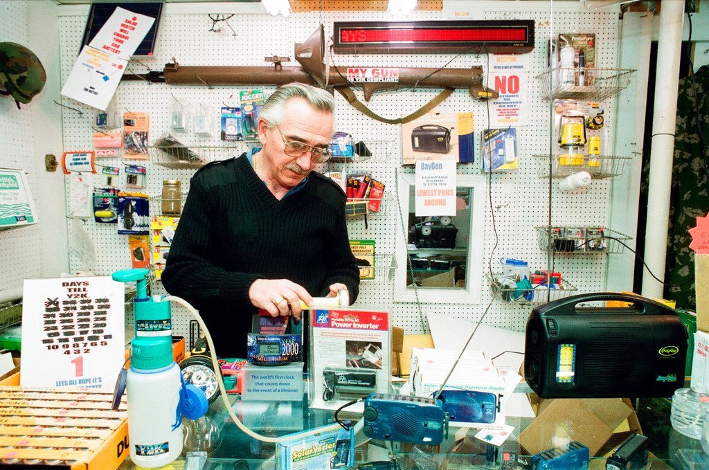 Y2K supplies at Lombard store - Chicago Sun-Times