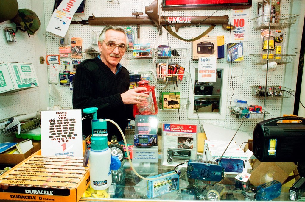 Y2K supplies at Lombard store - Chicago Sun-Times