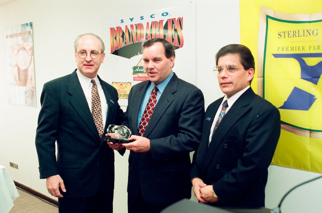 Mayor Daley at Alvarez Cold Storage - Chicago Sun-Times