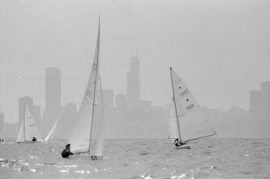 Sailing championship at Belmont Harbor - Chicago Sun-Times