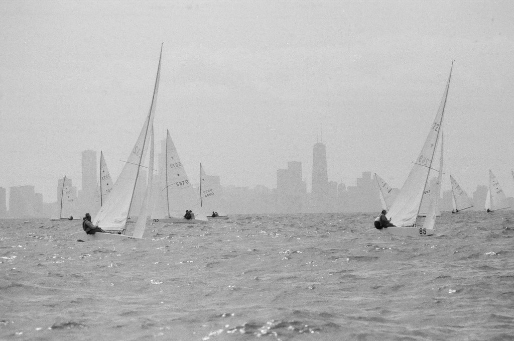 Sailing championship at Belmont Harbor - Chicago Sun-Times