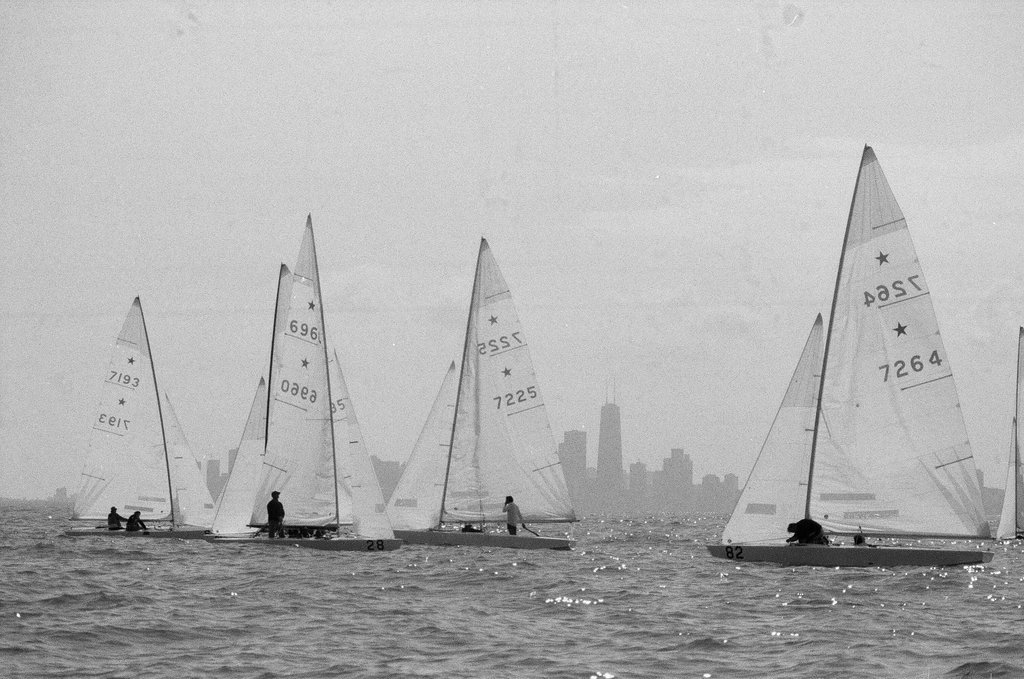 Sailing championship at Belmont Harbor - Chicago Sun-Times