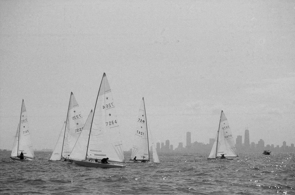 Sailing championship at Belmont Harbor - Chicago Sun-Times
