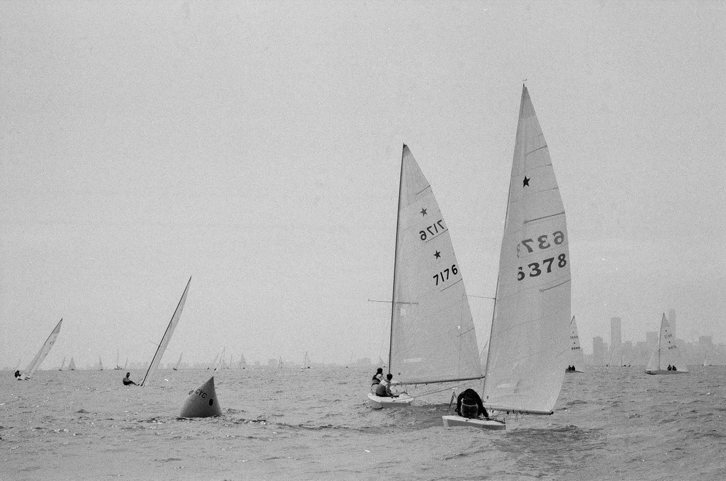 Sailing championship at Belmont Harbor - Chicago Sun-Times