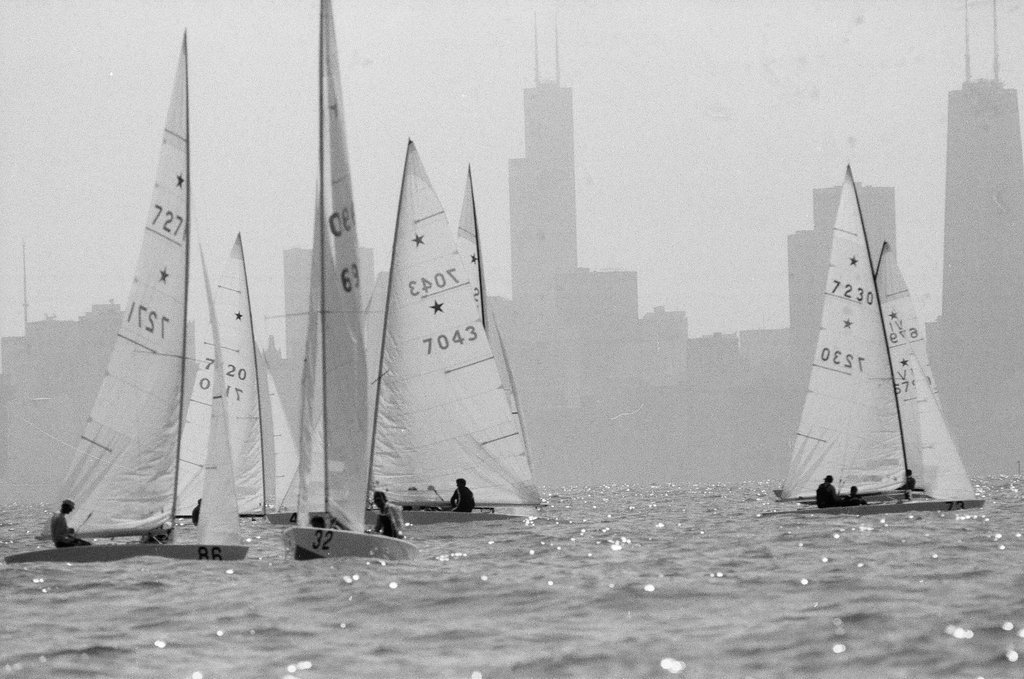 Sailing championship at Belmont Harbor - Chicago Sun-Times