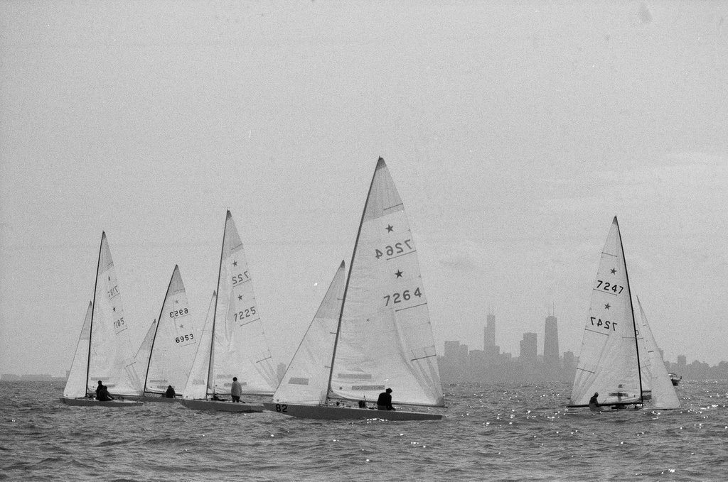 Sailing championship at Belmont Harbor - Chicago Sun-Times