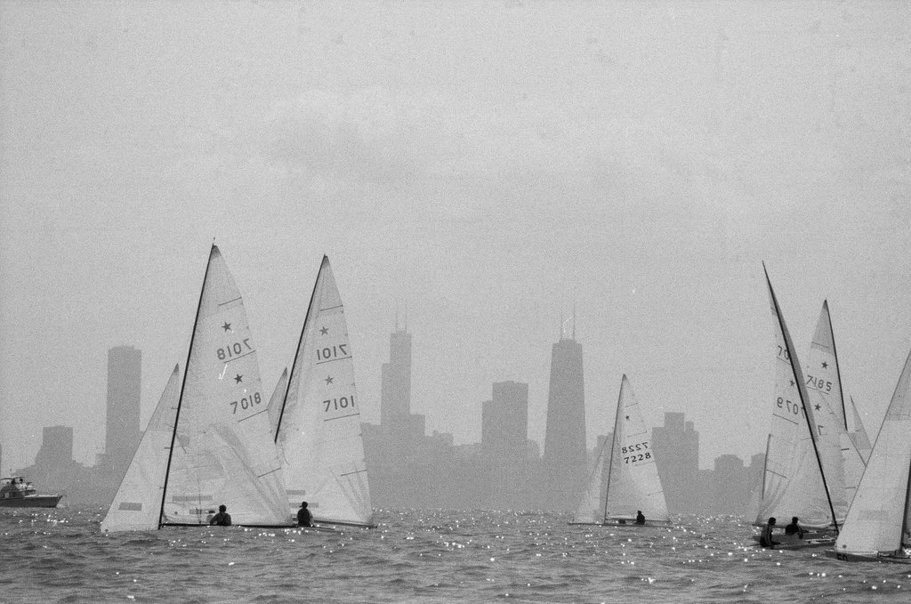 Sailing championship at Belmont Harbor - Chicago Sun-Times