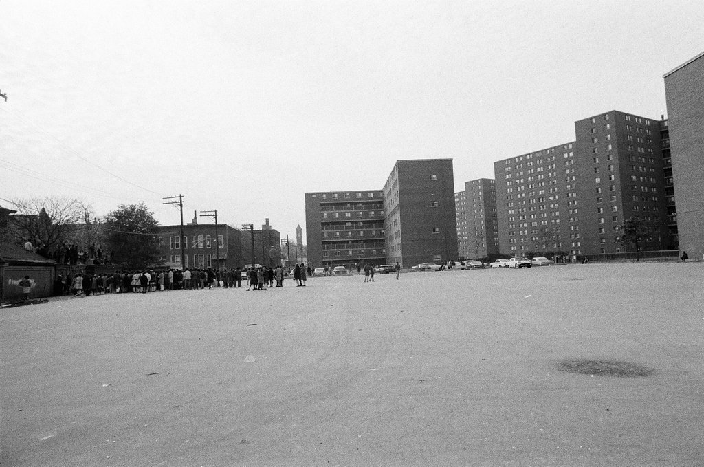 Crowd protests shooting of Michael and John Soto by police officers - Larry Graff for Chicago Sun-Times