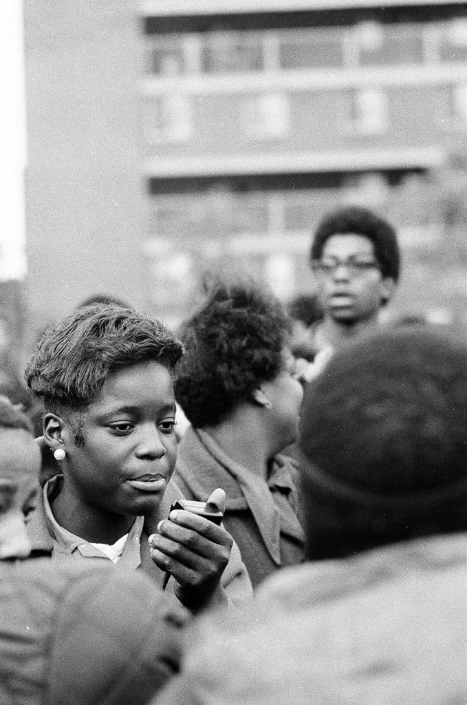 Crowd protests shooting of Michael and John Soto by police officers - Larry Graff for Chicago Sun-Times