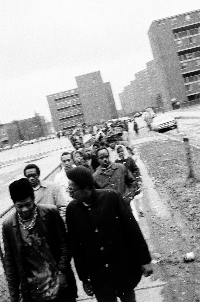 Crowd protests shooting of Michael and John Soto by police officers - Larry Graff for Chicago Sun-Times