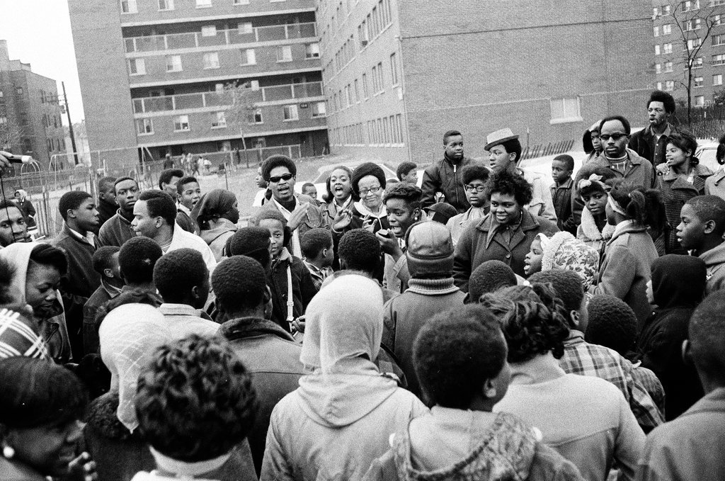 Crowd protests shooting of Michael and John Soto by police officers - Larry Graff for Chicago Sun-Times