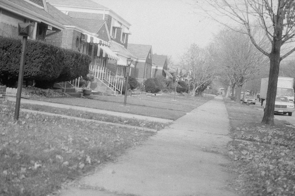 Chatham residents rake yards - Chicago Sun-Times