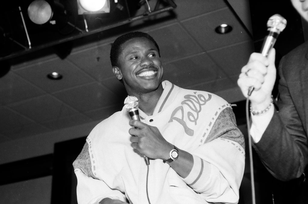 Dennis McKinnon at Bears luncheon - Chicago Sun-Times