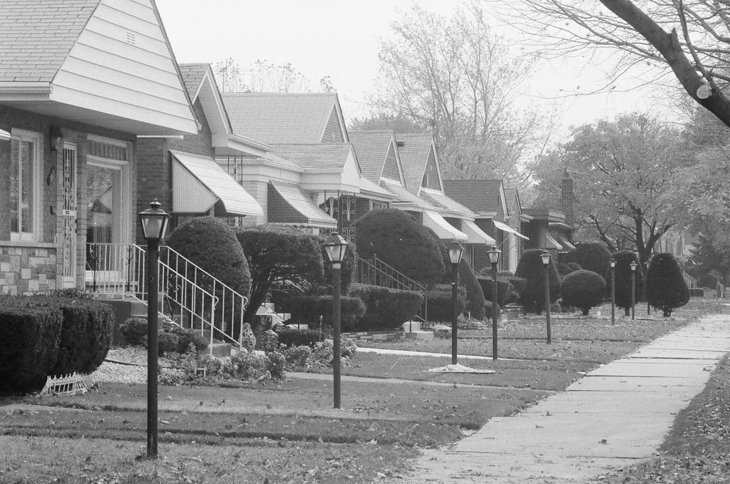 Chatham residents rake yards - Chicago Sun-Times