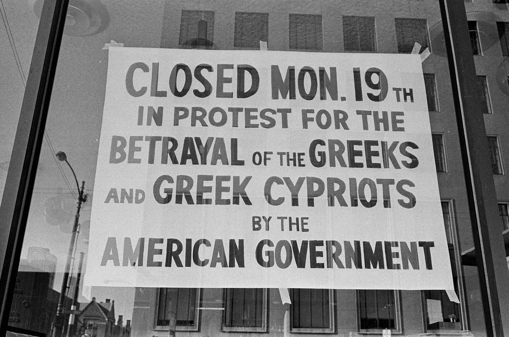 Greeks protest Turkish invasion of Cyprus - Chicago Sun-Times