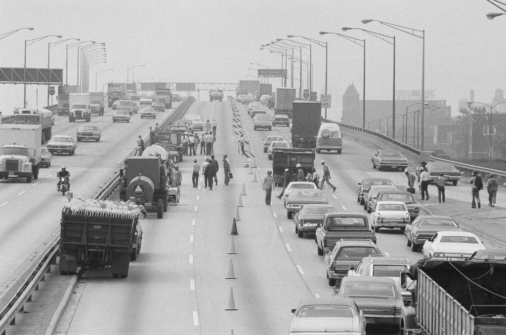 Construction on the Dan Ryan - Chicago Sun-Times