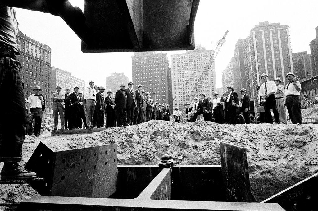 John Hancock Center construction - Chicago Sun-Times