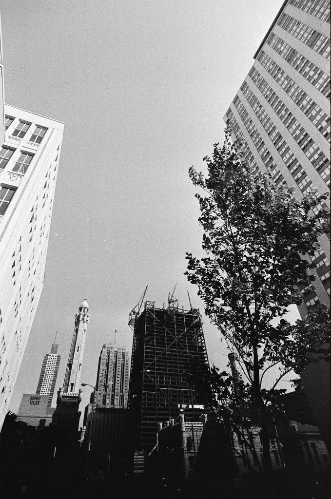 John Hancock Center construction - Chicago Sun-Times