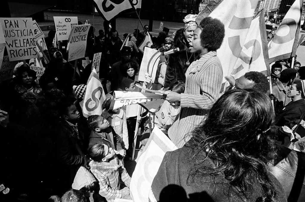 Public assistance protest rally - Chicago Sun-Times