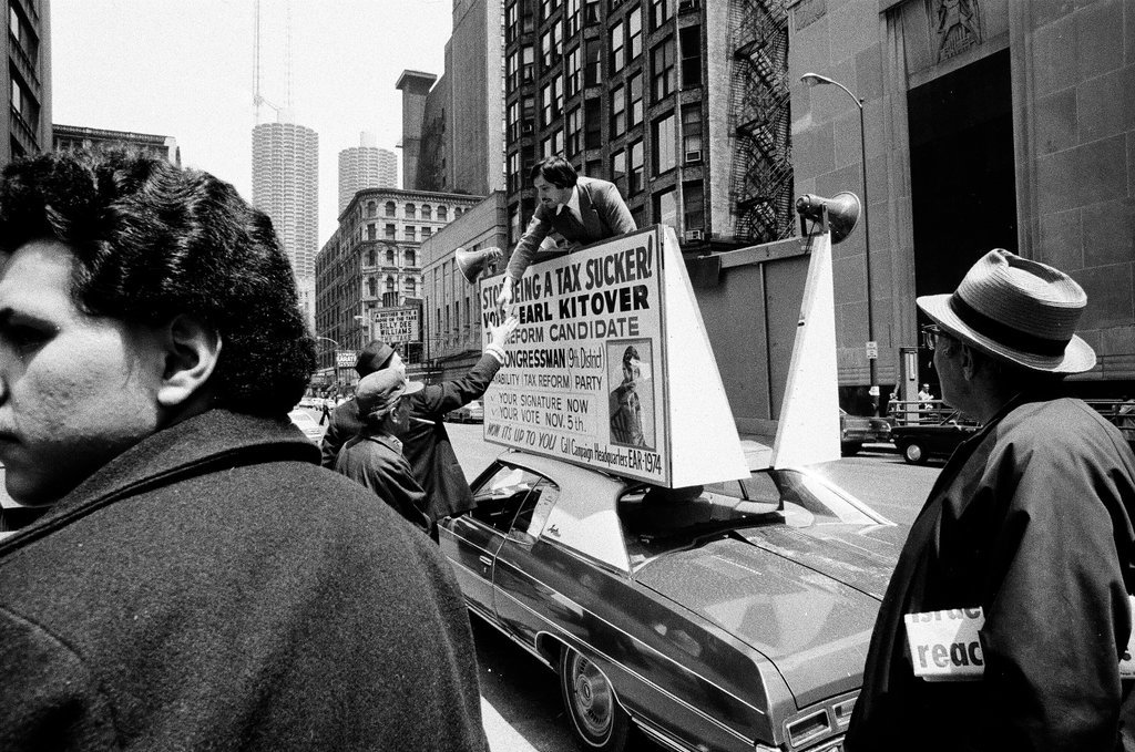 Welfare and campaign rally - Chicago Sun-Times