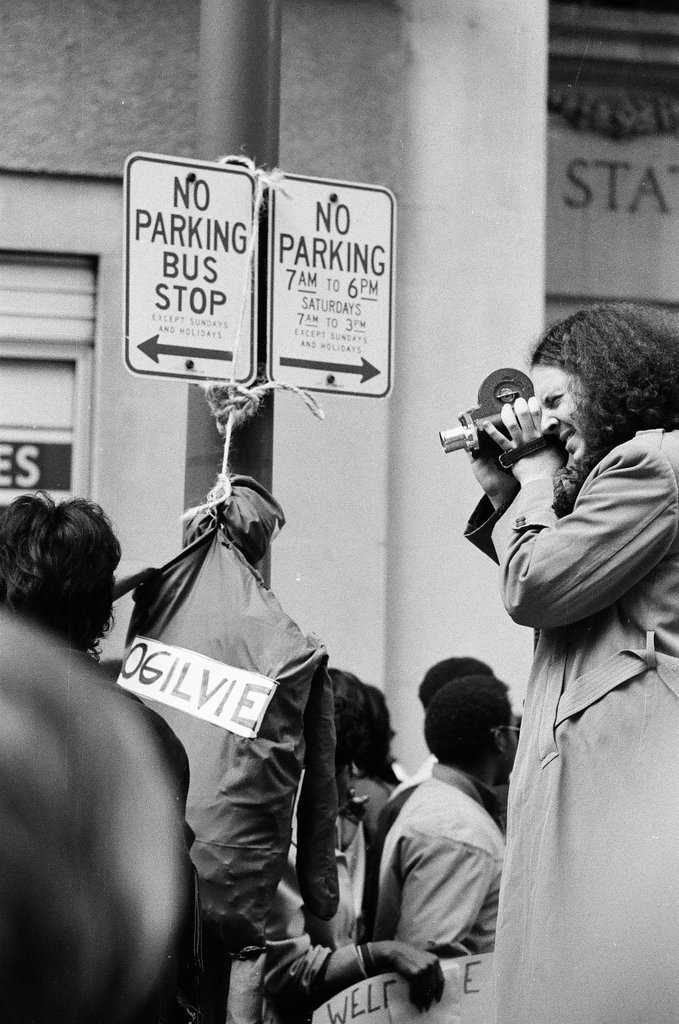 Welfare protest march - Chicago Sun-Times