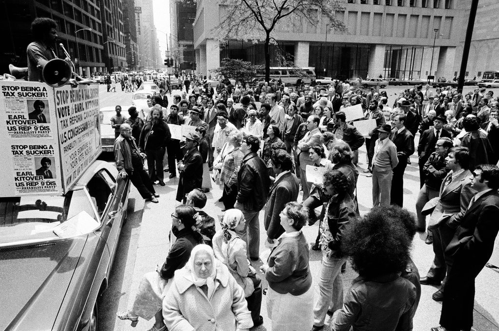 Welfare and campaign rally - Chicago Sun-Times