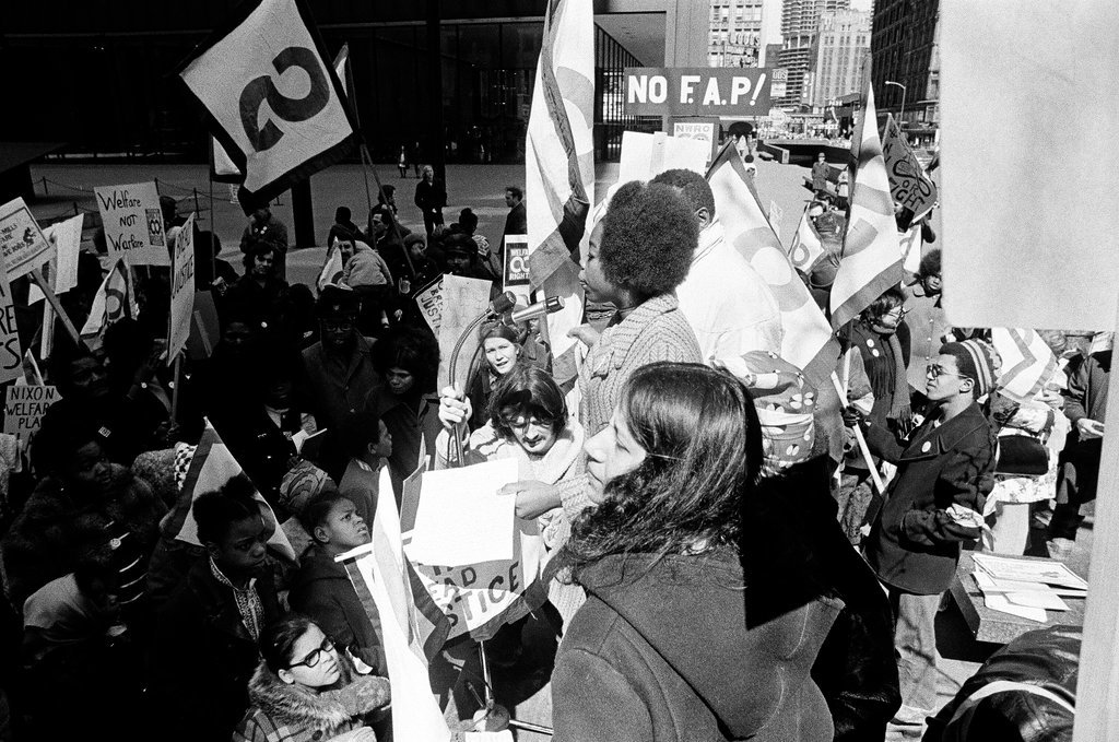 Public assistance protest rally - Chicago Sun-Times