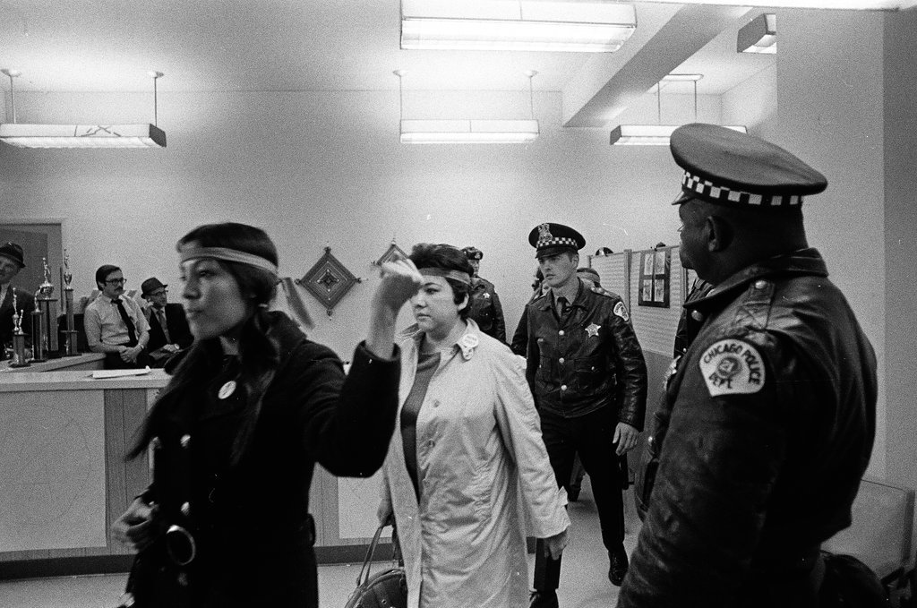 Sit-in at the Bureau of Indian Affairs office - Bob (Robert) Black for Chicago Sun-Times