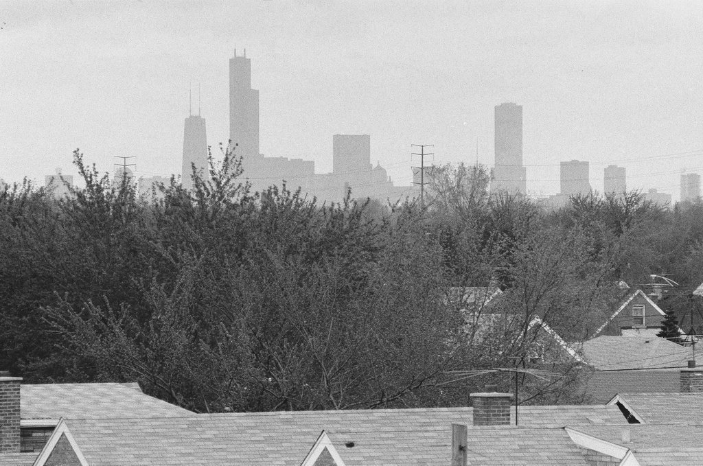 Downtown Chicago skyline - Gene Pesek for Chicago Sun-Times