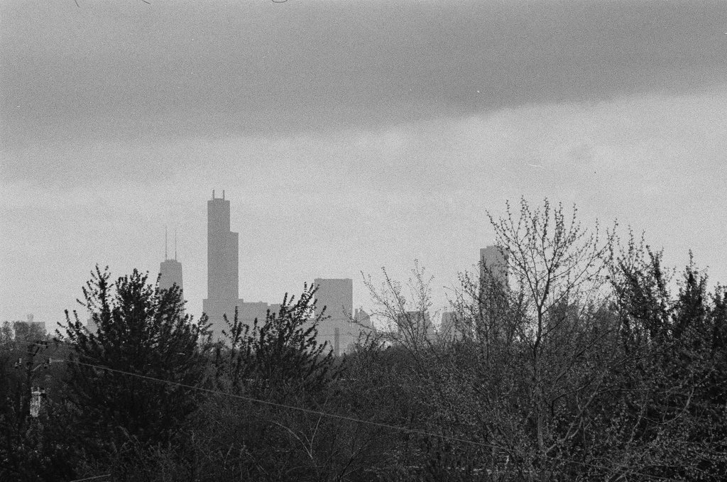 Downtown Chicago skyline - Gene Pesek for Chicago Sun-Times