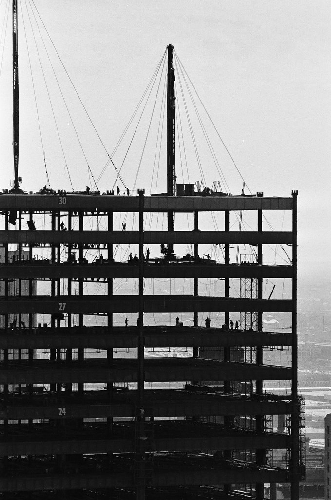 Civic Center under construction - Howard Lyon for Chicago Sun-Times
