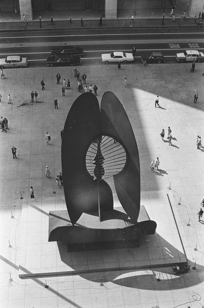 Views of Picasso sculpture - Edward DeLuga for Chicago Sun-Times