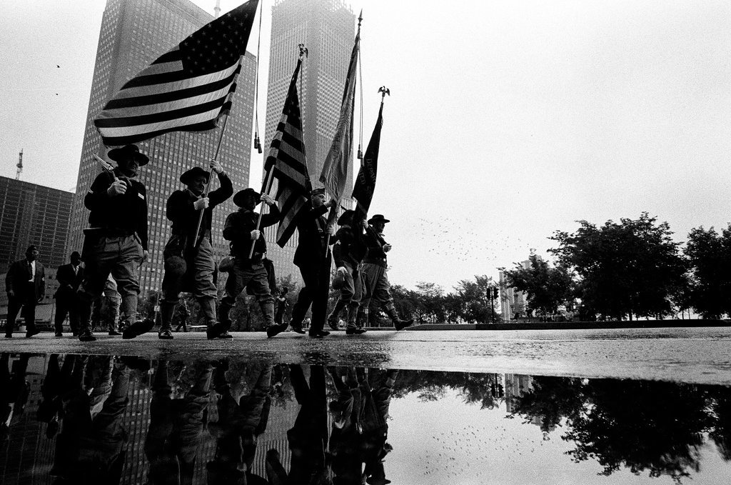 Memorial Day Parade - Larry Graff for Chicago Sun-Times