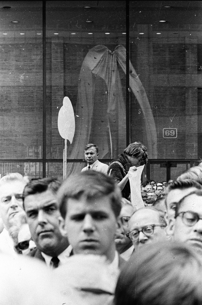 Chicago Picasso statue unveiling ceremony - John Tweedle for Chicago Sun-Times